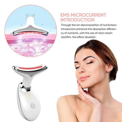 Facial Massager for Skin Care | Double Chin Treatment | 7 Color Modes | Face Sculpting Tool | Thermal, Vibration, Microcurrent | USPS/UPS Tracking (US Shipping Only) - Fly It Try It