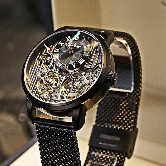 Watch Double Tourbillon Automatic Mechanical Watch Men'S Watch - Fly It Try It