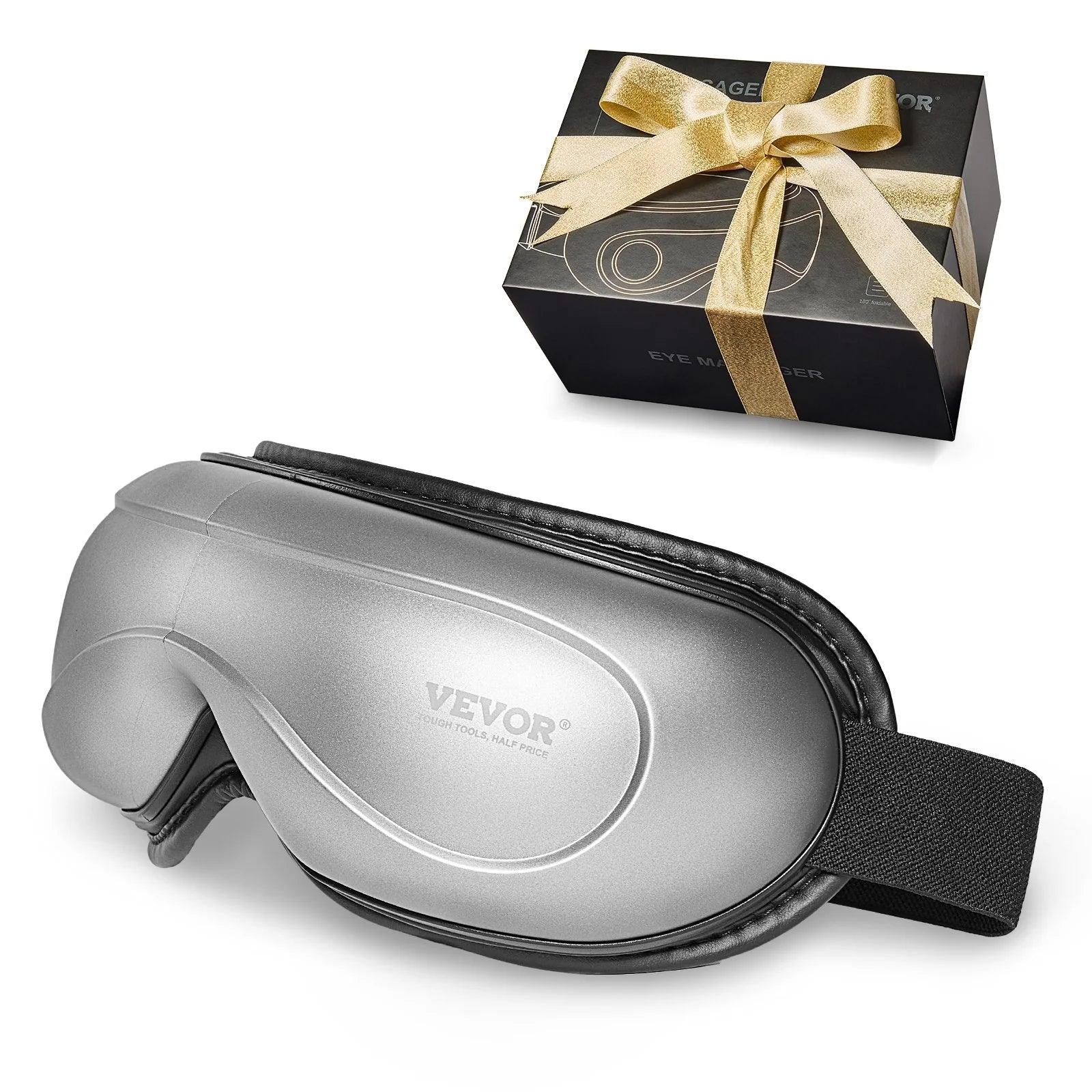 VEVOR Heated Eye Massager Eye Care Device 5 Modes Bluetooth Music 180¡Ã Foldable - Fly It Try It