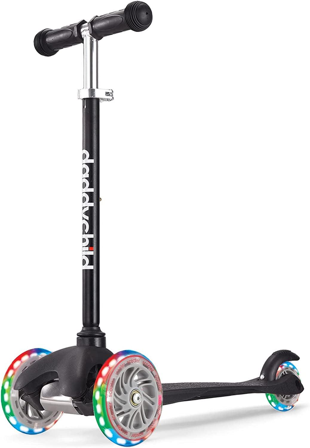 3 Wheel Scooters for Kids, Kick Scooter for Toddlers 3-6 Years Old, Boys and Girls Scooter with Light up Wheels, Mini Scooter for Children - Fly It Try It