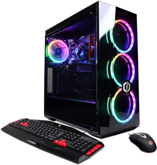 Gamer Xtreme VR Gaming PC, Intel Core I5-9400F 2.9Ghz, NVIDIA Geforce GTX 1660 6GB, 8GB DDR4, 240GB SSD, 1TB HDD, Wifi Ready & Win 10 Home (Gxivr8060A8, Black) - Fly It Try It