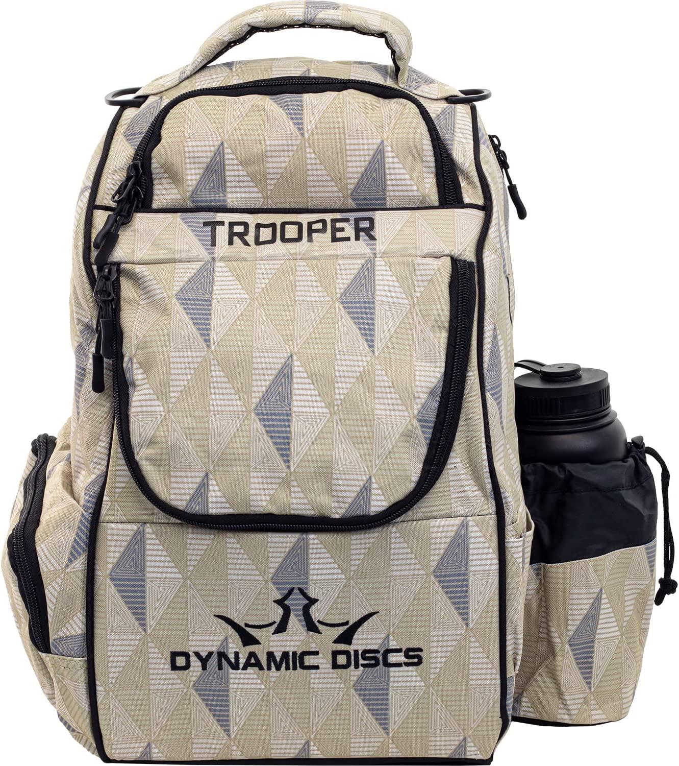 Trooper Disc Golf Bag | Large Frisbee Bags with 18+ Discs Capacity | Lightweight & Durable Backpack | Great Gifts or Disc Golf Accessories for Men | Ideal for Beginners & Pro Players - Fly It Try It