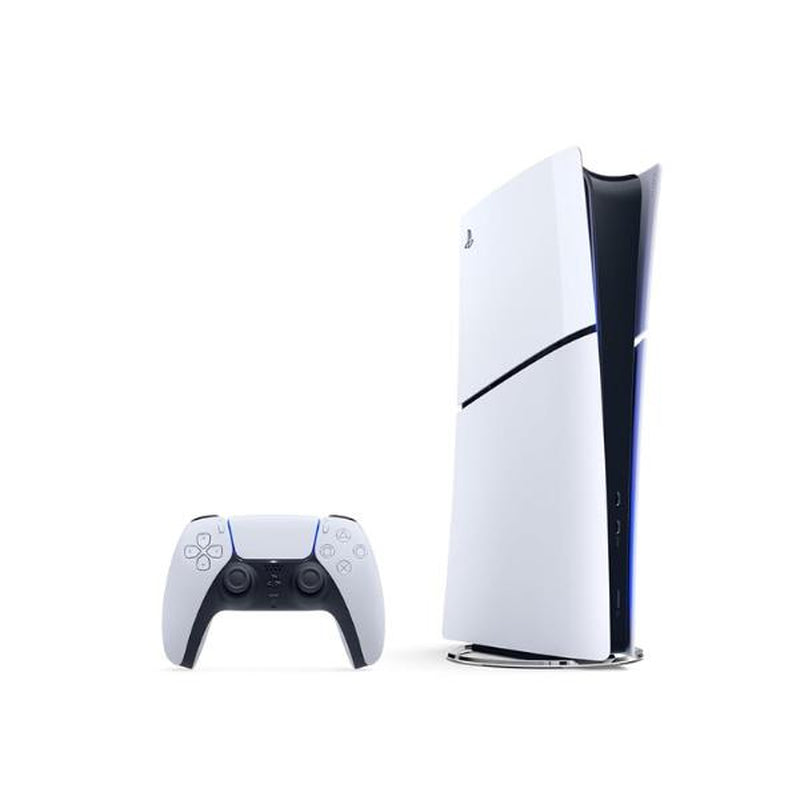 Sony Playstation 5 Slim Standard Digital Edition Console | White PS5 Gaming Console