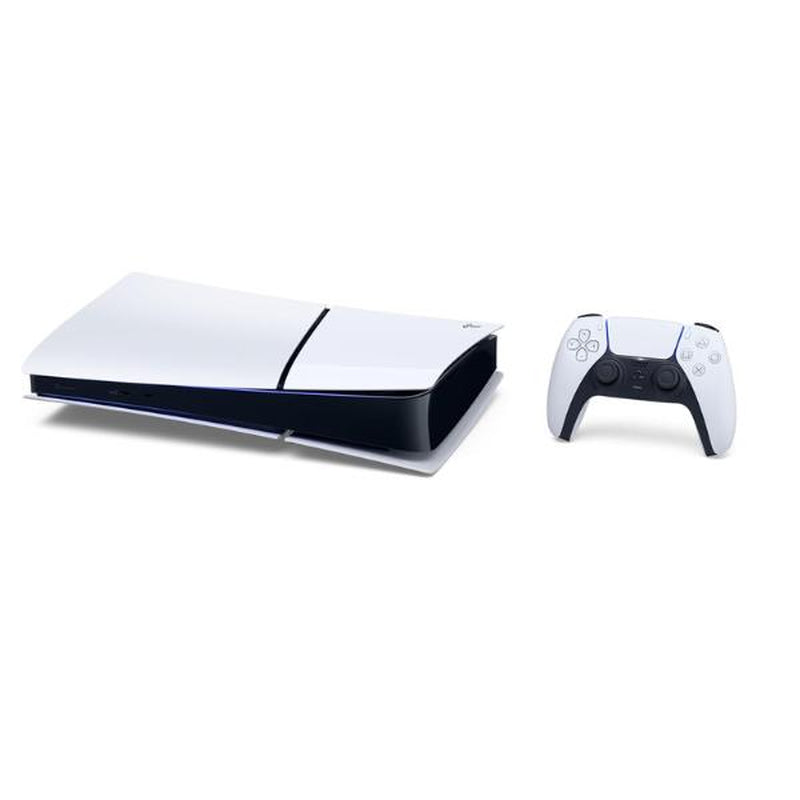 Sony Playstation 5 Slim Standard Digital Edition Console | White PS5 Gaming Console