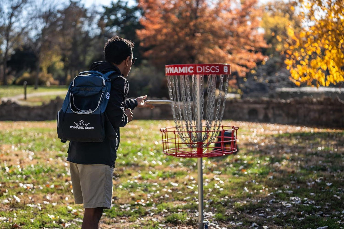 Trooper Disc Golf Bag | Large Frisbee Bags with 18+ Discs Capacity | Lightweight & Durable Backpack | Great Gifts or Disc Golf Accessories for Men | Ideal for Beginners & Pro Players - Fly It Try It